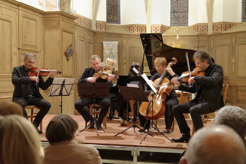 Concert Ensemble Musique Oblique à l'église de Méré le 17 novembre 2013