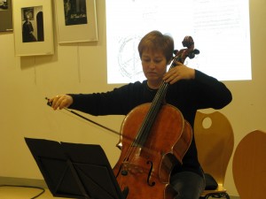 Diana LIGETI au violoncelle...